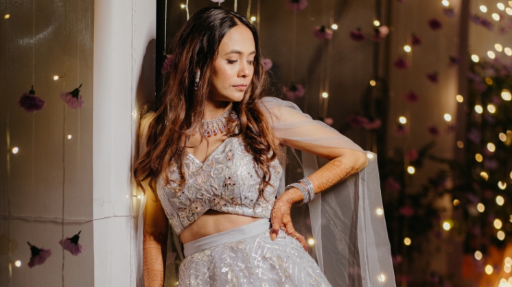 Sangeet Look 1